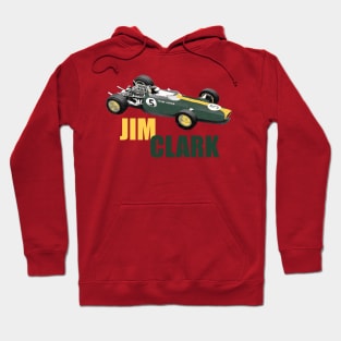 Jim Clark, the original Flying Scotsman Hoodie